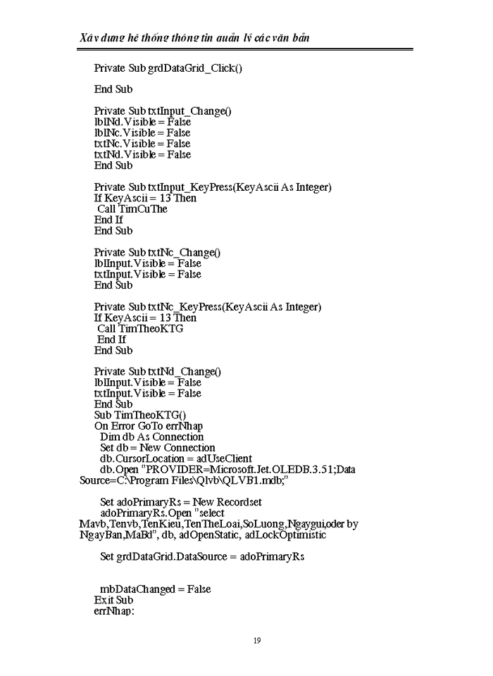 image for page Xây dựng hệ thống thông tin quản lý các văn bản đến và đi của khoa tin học kinh tế