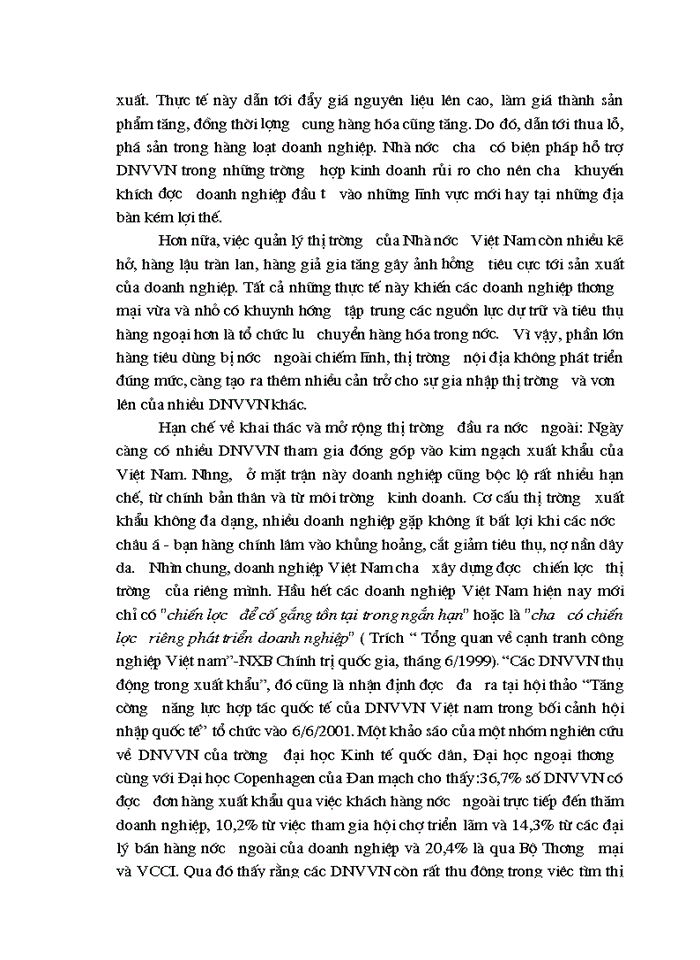 image for page Thực trạng và những tồn tại của các doanh nghiệp vừa và nhỏ tại Việt Nam