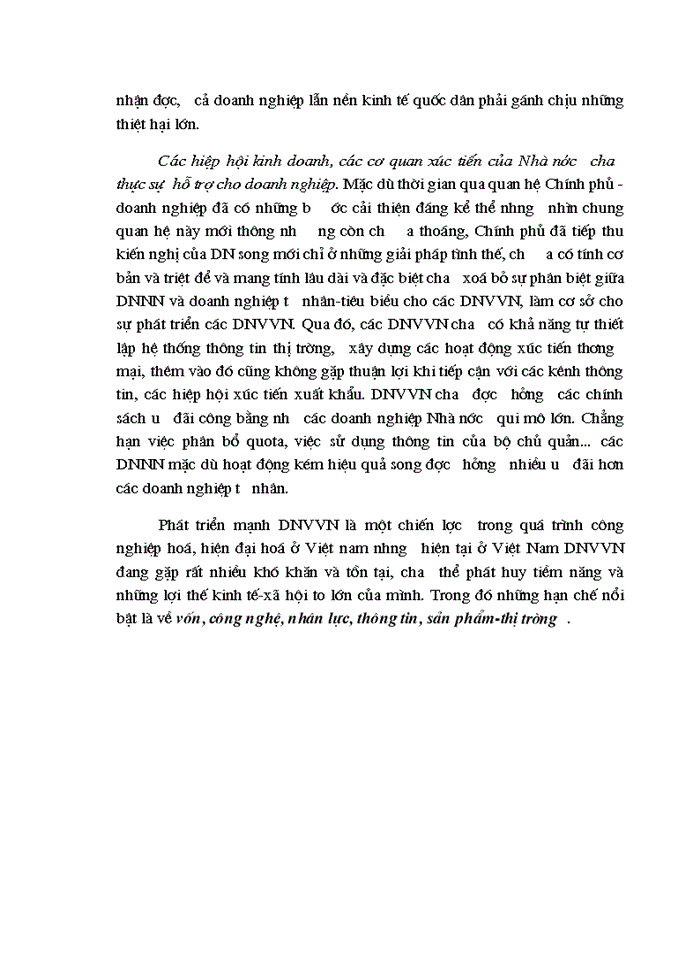 image for page Thực trạng và những tồn tại của các doanh nghiệp vừa và nhỏ tại Việt Nam