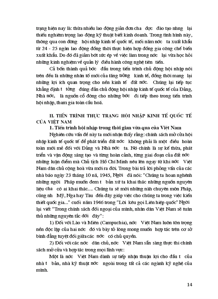 image for page Chủ động hội nhập kinh tế quốc tế ở việt nam