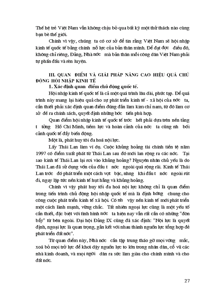 image for page Chủ động hội nhập kinh tế quốc tế ở việt nam