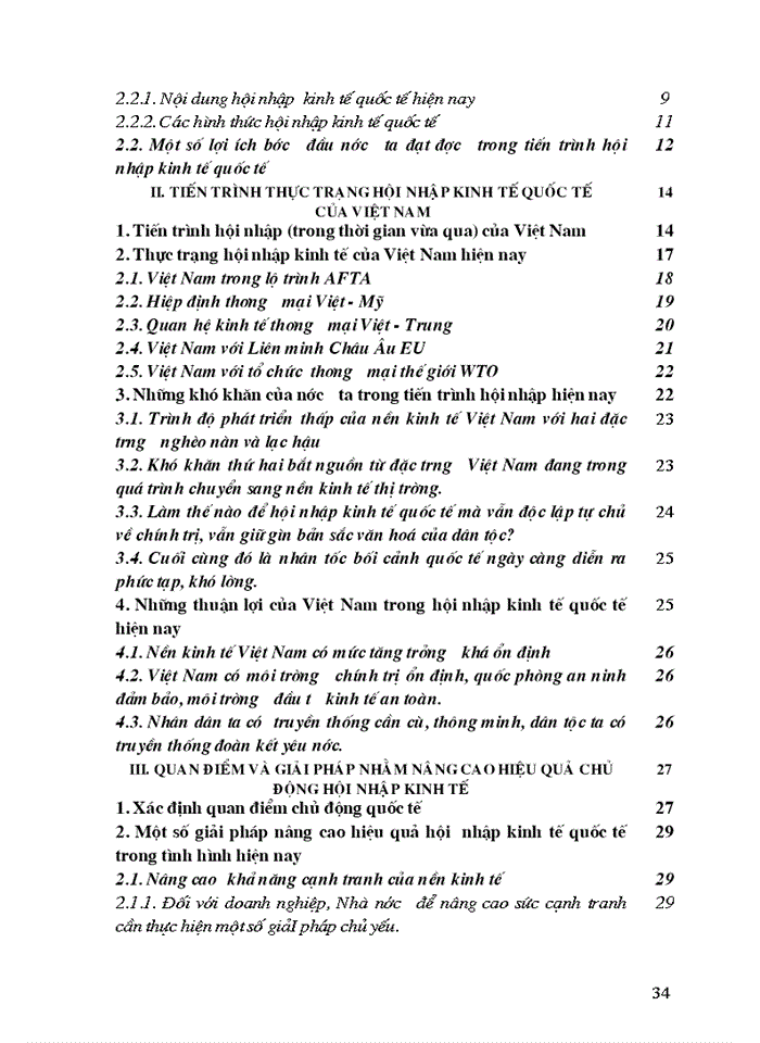image for page Chủ động hội nhập kinh tế quốc tế ở việt nam