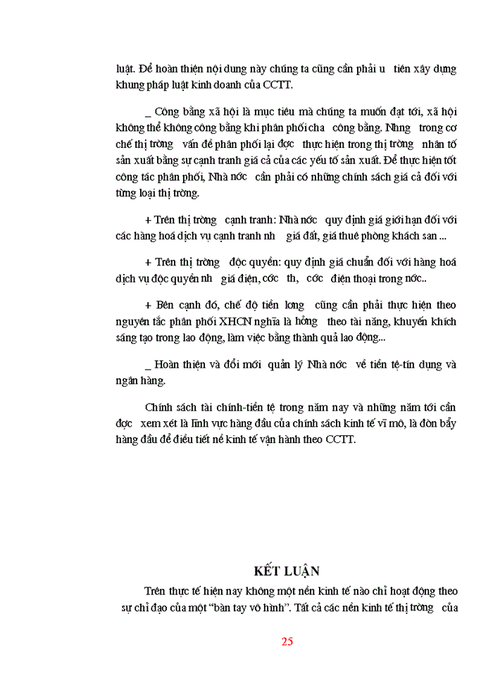 image for page Vai trò kinh tế của Nhà nước trong nền kinh tế thị trường định hướng XHCN ở nước ta hiện nay