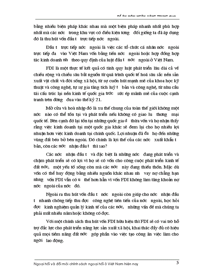 image for page Ngoại hối và đổi mới chính sách ngoại hối ở việt nam hiện nay