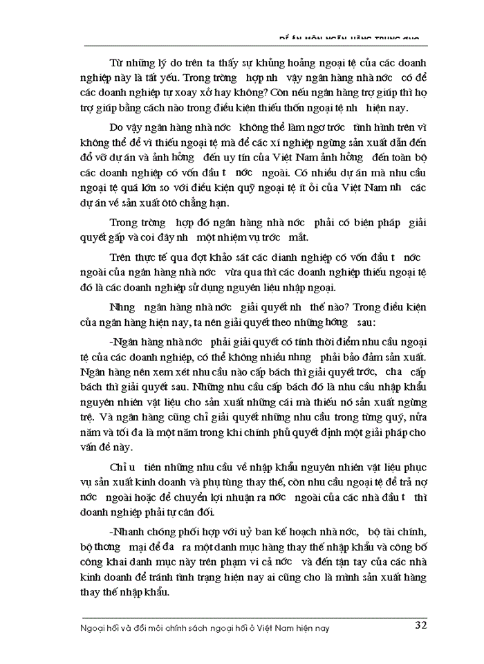 image for page Ngoại hối và đổi mới chính sách ngoại hối ở việt nam hiện nay