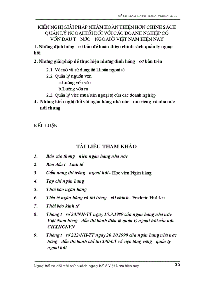 image for page Ngoại hối và đổi mới chính sách ngoại hối ở việt nam hiện nay