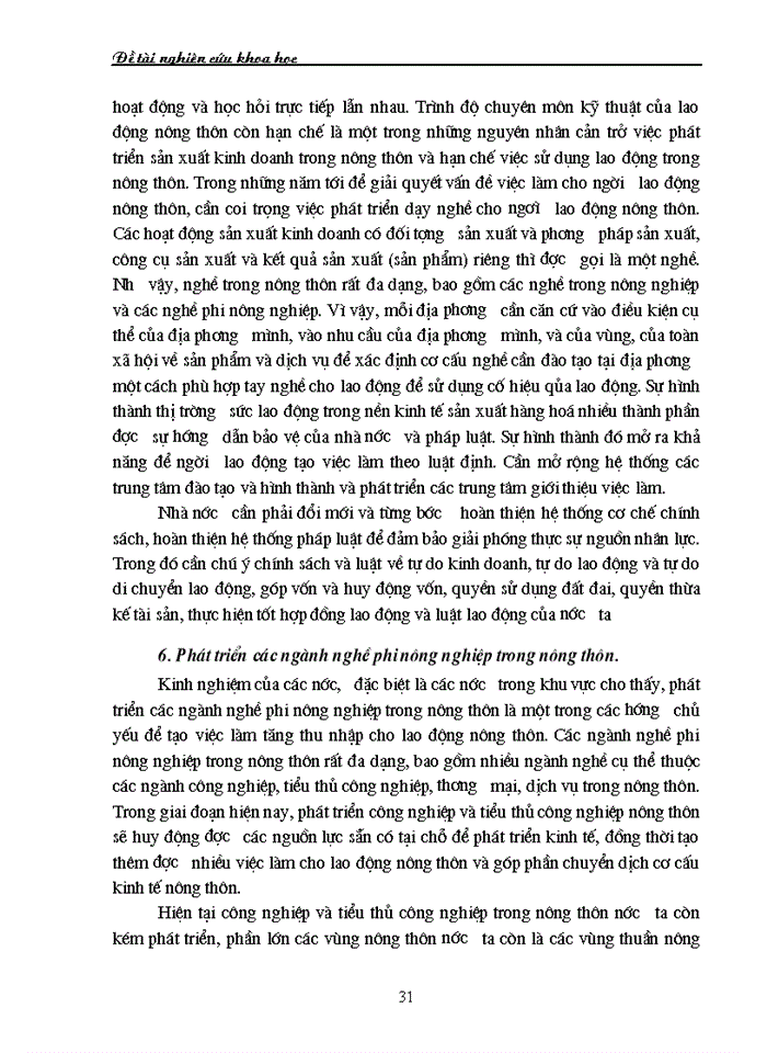 image for page Sử dụng nguồn lao động ở nông thôn