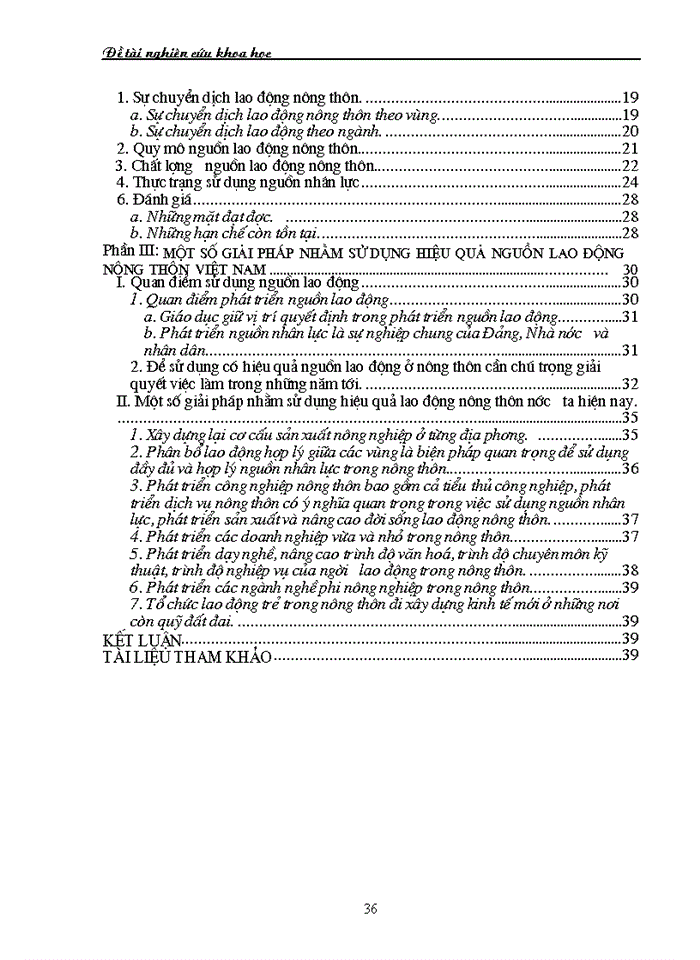 image for page Sử dụng nguồn lao động ở nông thôn