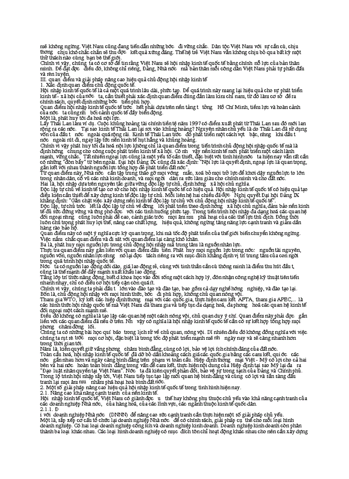 image for page Sự phát triển của thương mại Việt Nam và những điều chỉnh trong chính sách thương mại của Việt Nam trong quá trình hội nhập kinh tế quốc tế và khu vực