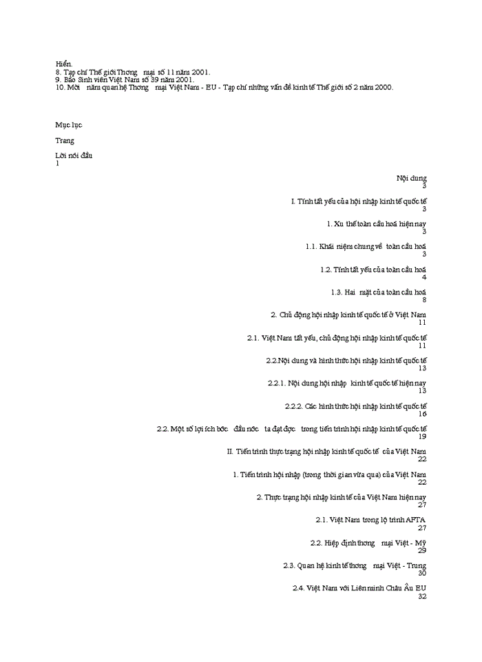 image for page Sự phát triển của thương mại Việt Nam và những điều chỉnh trong chính sách thương mại của Việt Nam trong quá trình hội nhập kinh tế quốc tế và khu vực