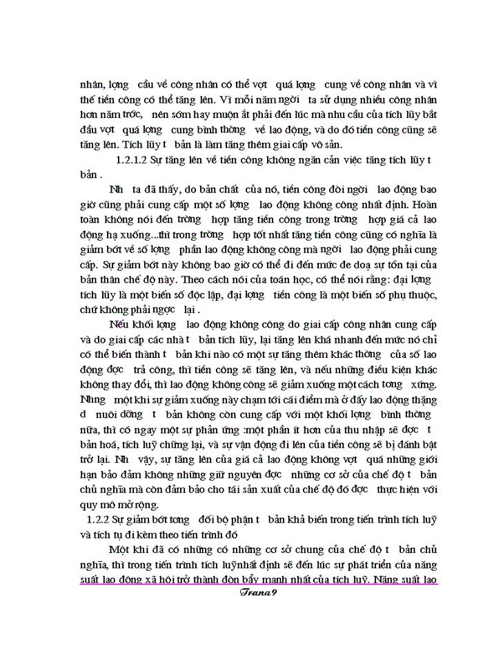 image for page Vai trò của tích luỹ tư bản trong quá trình hình thành và phát triển kinh tế tbcn