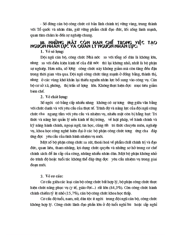 image for page Cải cách hành chính Nhà nước trong lĩnh vực quản lý nguồn nhân lực