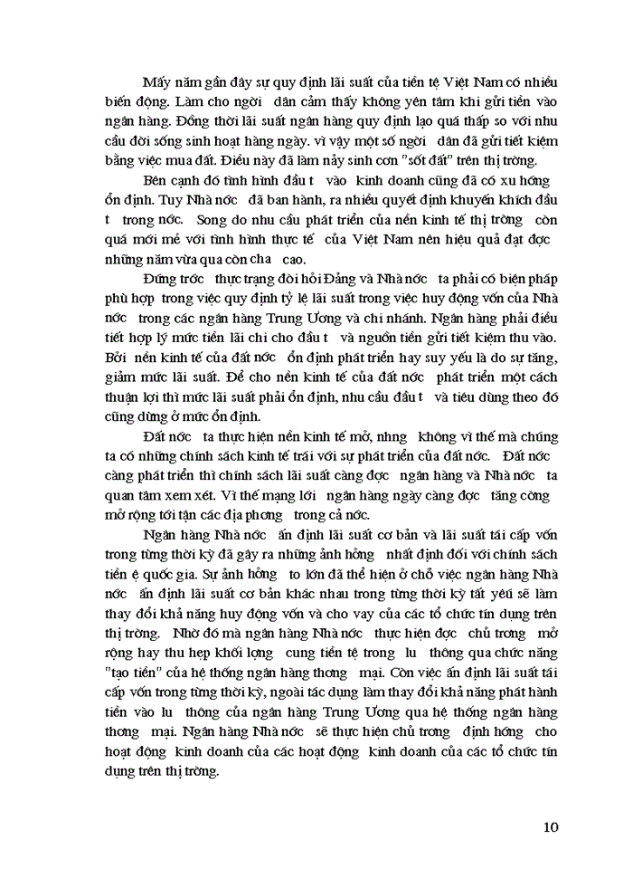 image for page Lãi suất và vai trò của lãi suất trong huy động vốn