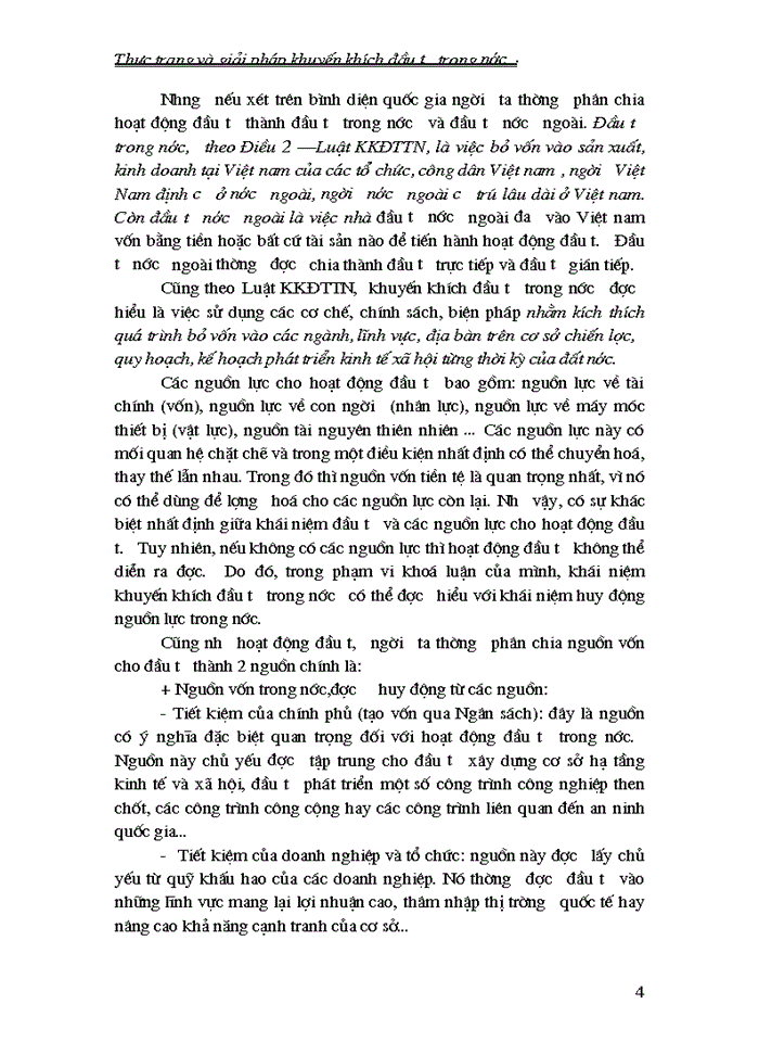 image for page Thực trạng và giải pháp khuyến khích đầu tư trong nước