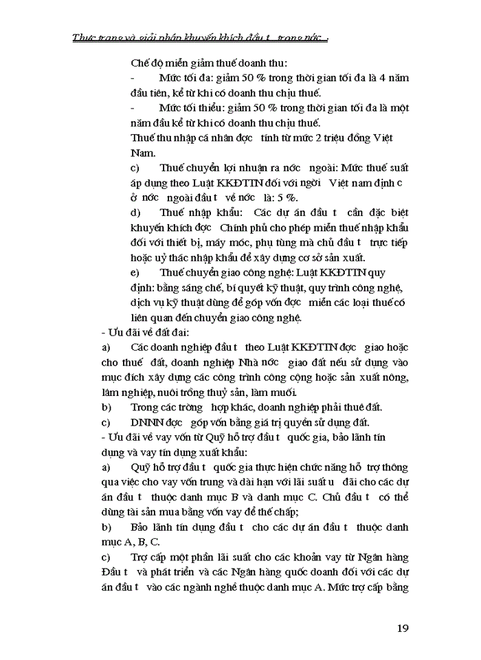 image for page Thực trạng và giải pháp khuyến khích đầu tư trong nước