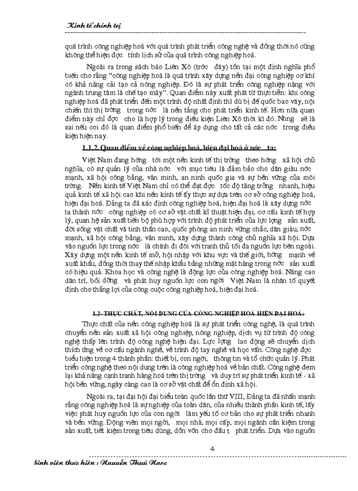 image for page Cơ sở lý luận và thực tiễn của vấn đề công nghiệp hoá, hiện đại hoá ở nước ta