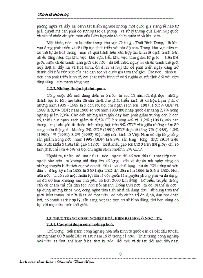 image for page Cơ sở lý luận và thực tiễn của vấn đề công nghiệp hoá, hiện đại hoá ở nước ta