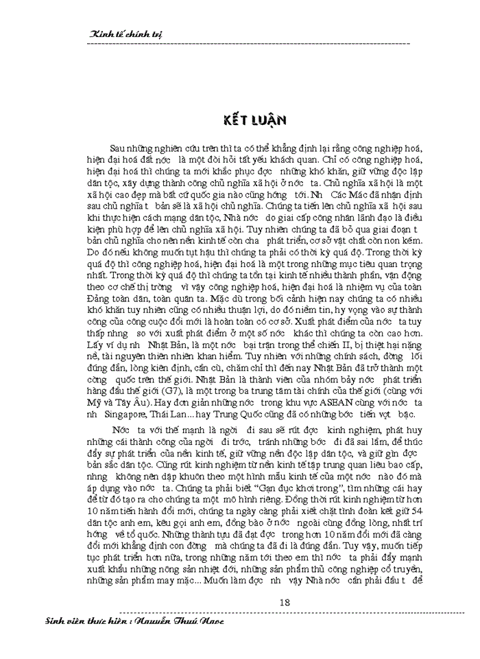 image for page Cơ sở lý luận và thực tiễn của vấn đề công nghiệp hoá, hiện đại hoá ở nước ta