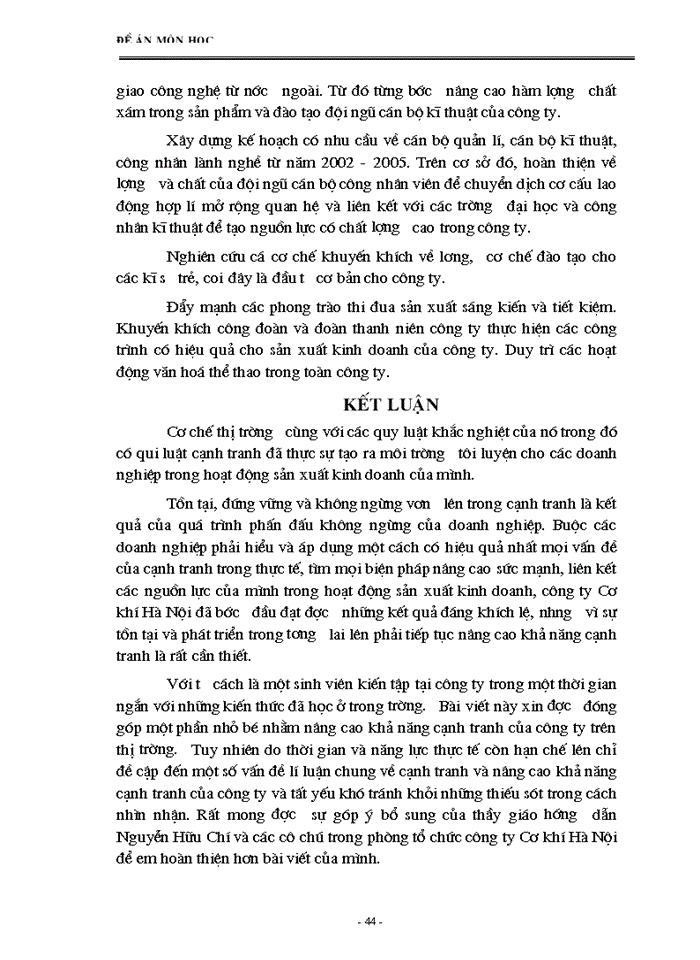 image for page Một số ý kiến nhằm nâng cao khả năng cạnh tranh của Công ty Cơ Khí Hà Nội.