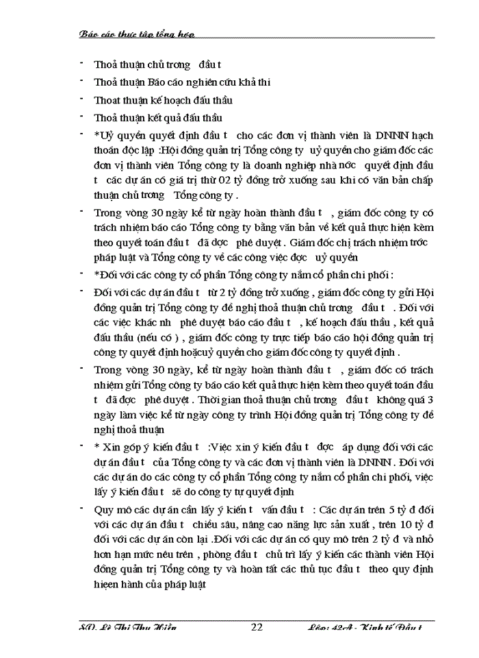 image for page Phương hướng và giải pháp nâng cao hiệu quả hoạt động đầu tư của Tổng công ty