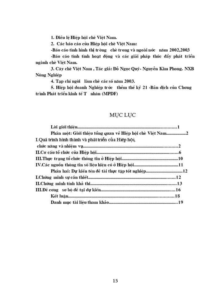 image for page Vận dụng phân tích thống kê tình hình xuất khẩu chè của Việt Nam trong những năm gần đây.