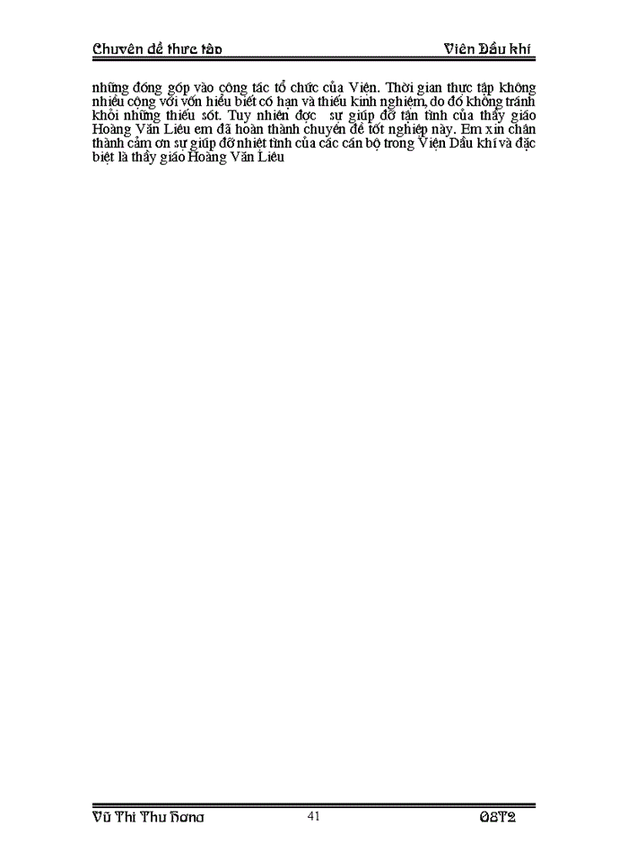 image for page Phân tích thực trạng công tác tổ chức cơ cấu bộ máy quản lý của Viện Dầu khí