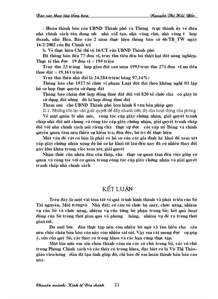 image for page Hoạt động của Sở trong thời gian qua và phương hướng hoạt động trong thời gian tới
