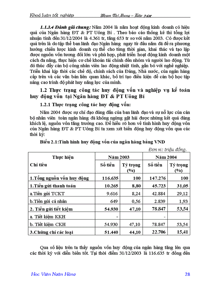 image for page Một số giải phỏp nhằm hoàn thiện nghiệp vụ kế toán huy động vốn tại Ngân hàng Đầu tư và phát triển Uông Bí
