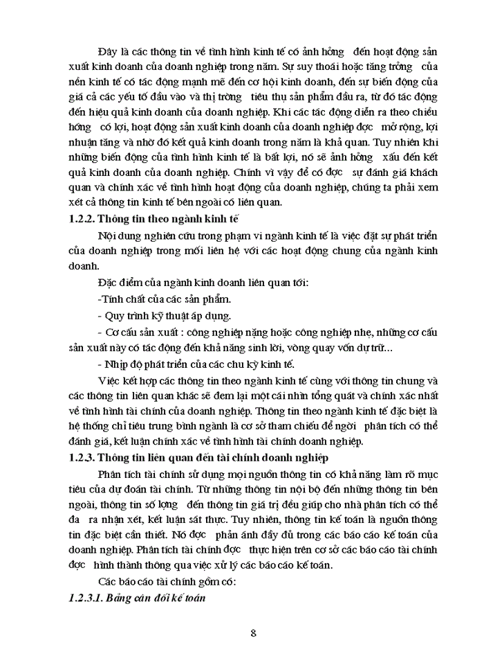 image for page Phân tích tình hình tài chính Công tư vấn giám sát và xây dựng công trình