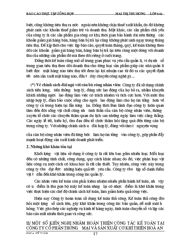 image for page Hoàn thiện công tác kế toán tại công ty cổ phần thương mại và sản xuất cơ khí thiên hoà an