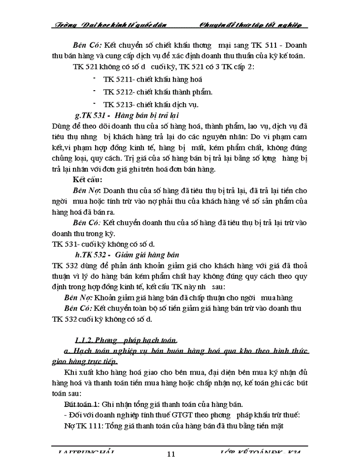 image for page Hoàn thiện kế toán tiêu thụ hàng hoá và xác định kết quả tiêu thụ tại Công ty cổ phần thương mại và Dược phẩm Trúc Tâm.