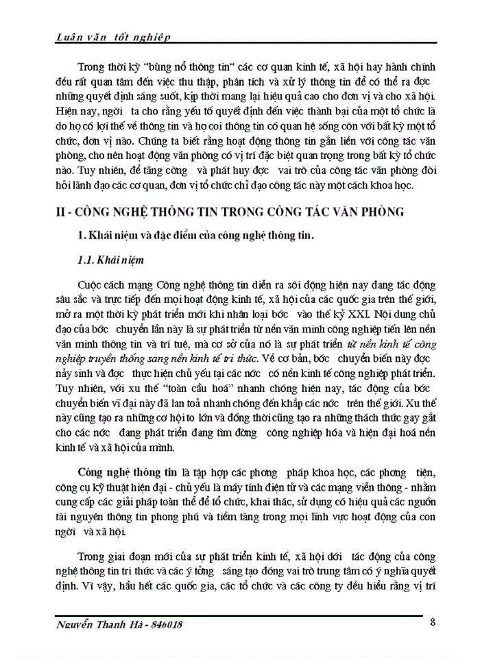 image for page Ứng dụng công nghệ thông tin trong công tác văn phòng của Viện quy hoạch và thiết kế nông nghiệp