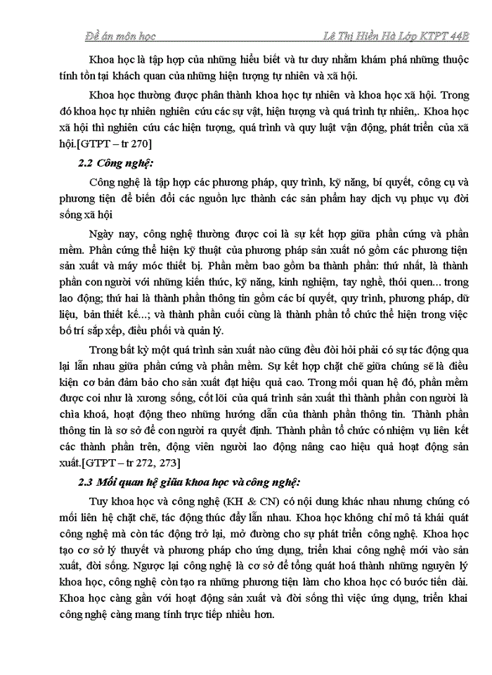 image for page Vai trò của Khoa học và cụng nghệ đối với phát triển kinh tế ở Việt Nam