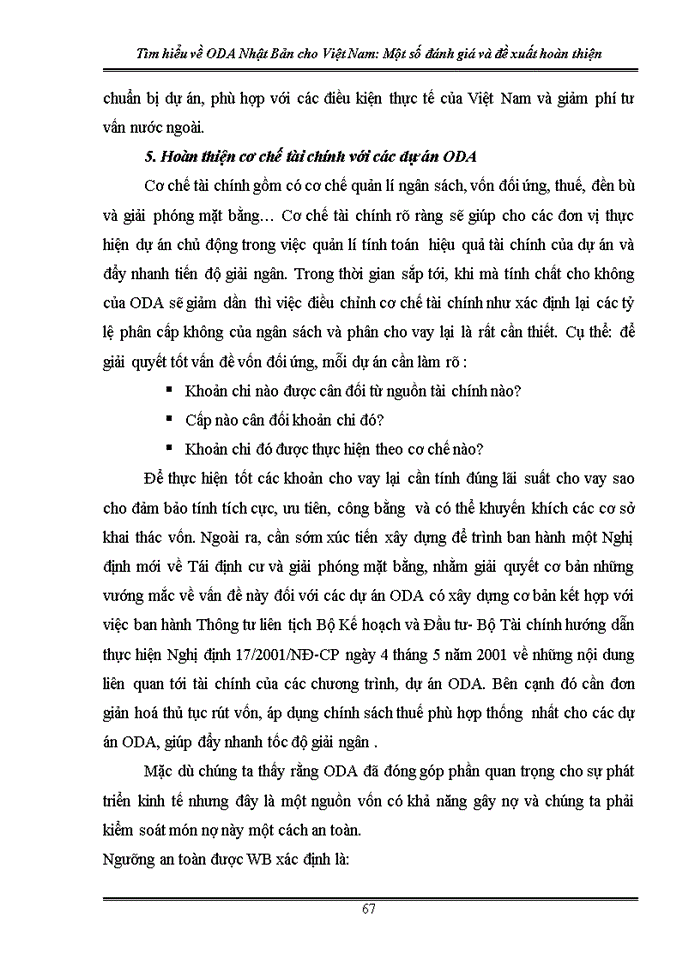 image for page Một số giải pháp nâng cao hiệu quả sử dụng nguồn vốn ODA Nhật bản