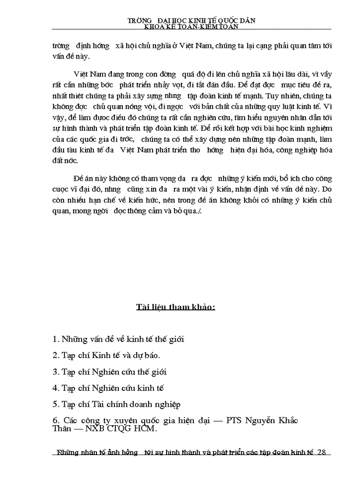 image for page Những nhân tố ảnh hưởng tới sự hình thành và phát triển các tập đoàn kinh tế