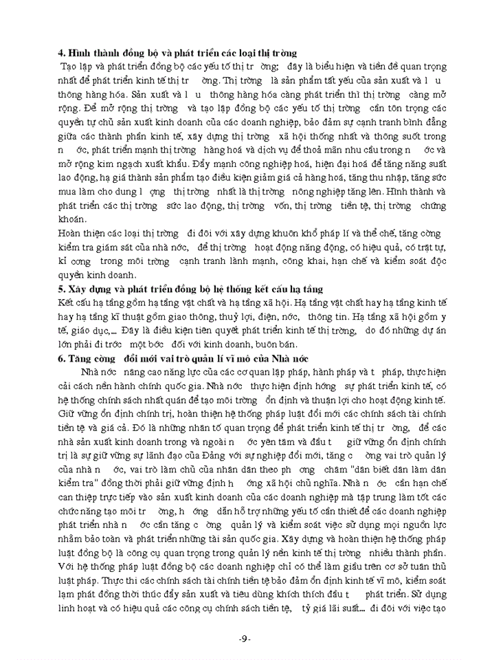 image for page Phát triển nền kinh tế thị trường  định hướng xã hội chủ nghĩa ở Việt Nam