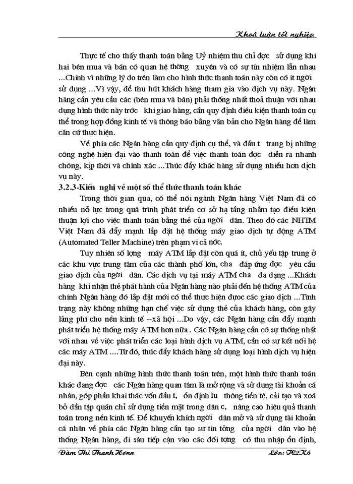 image for page Một số vấn đề về Thanh toán không dùng tiền mặt tại NHĐT&PT Cao Bằng - Thực trạng và giải pháp