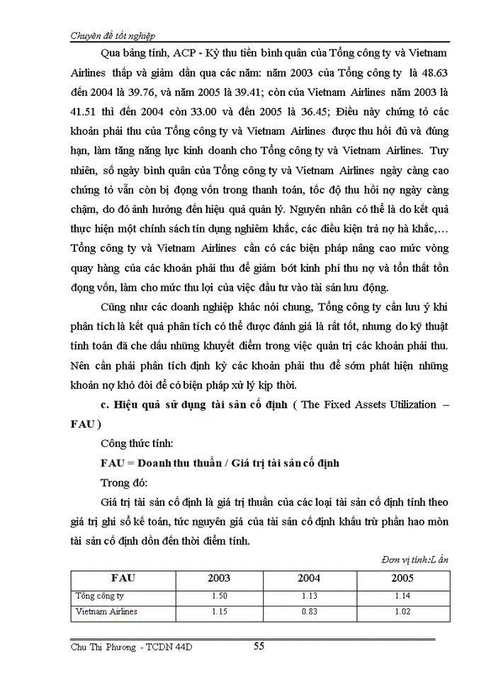image for page Phân tích tài chính và nâng cao hiệu quả tài chính của Tổng công ty Hàng không Việt Nam