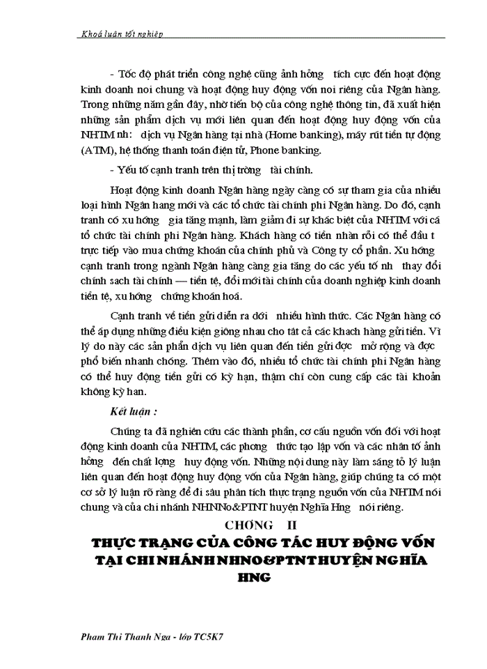 image for page Giải pháp tăng cường công tác huy động vốn tại chi nhánh NHNo &PTNT huyện Nghĩa Hưng – tỉnh Nam Định