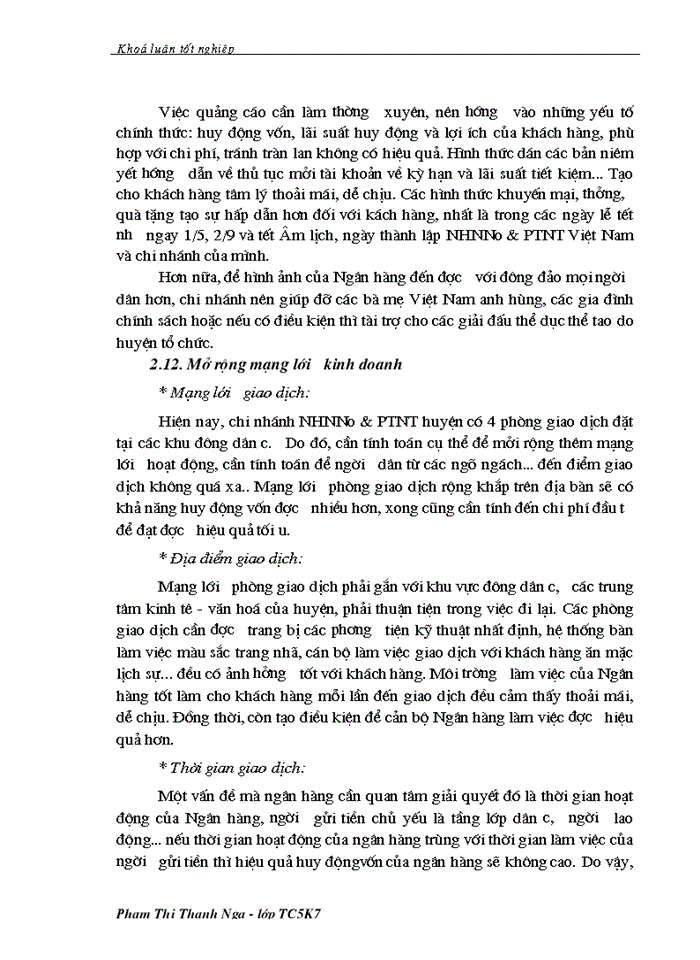 image for page Giải pháp tăng cường công tác huy động vốn tại chi nhánh NHNo &PTNT huyện Nghĩa Hưng – tỉnh Nam Định