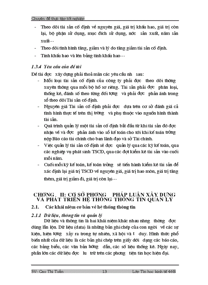 image for page Phân tích, thiết kế phần mềm quản lý Tài sản cố định tại công ty.