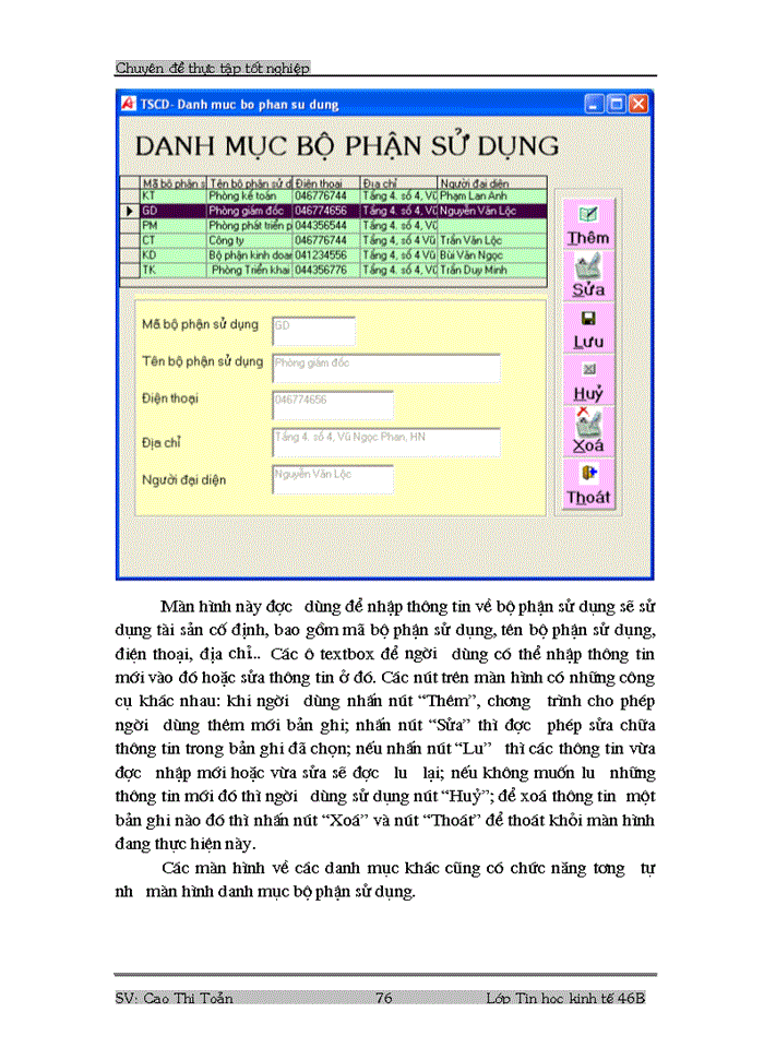 image for page Phân tích, thiết kế phần mềm quản lý Tài sản cố định tại công ty.