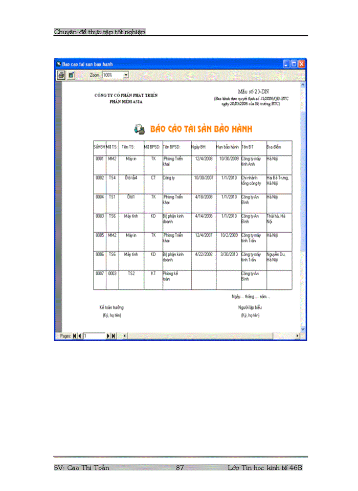 image for page Phân tích, thiết kế phần mềm quản lý Tài sản cố định tại công ty.