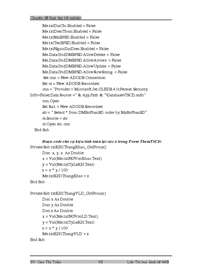 image for page Phân tích, thiết kế phần mềm quản lý Tài sản cố định tại công ty.