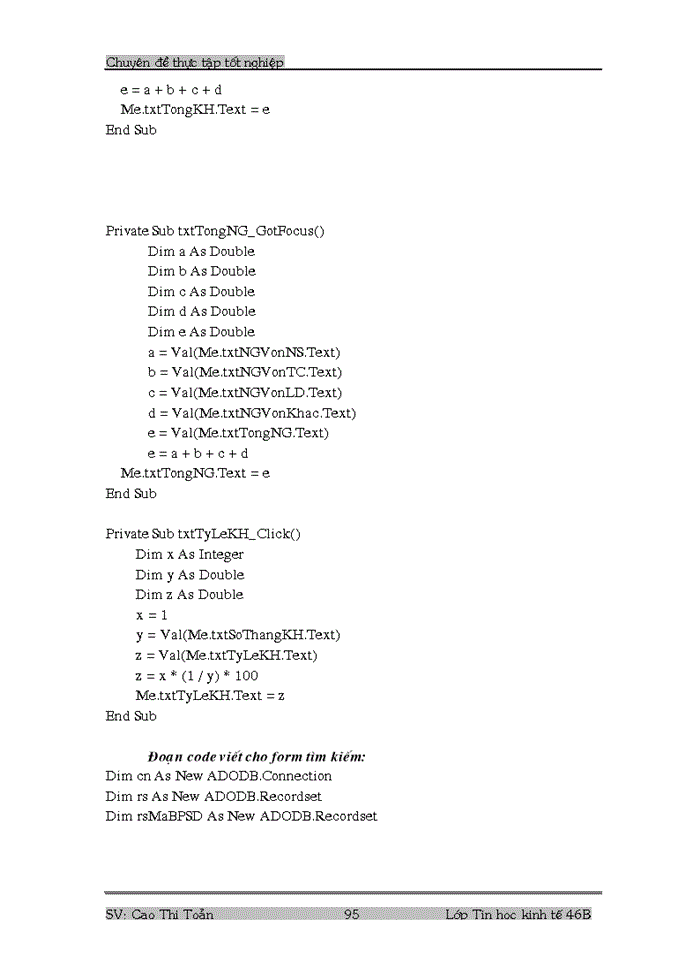 image for page Phân tích, thiết kế phần mềm quản lý Tài sản cố định tại công ty.