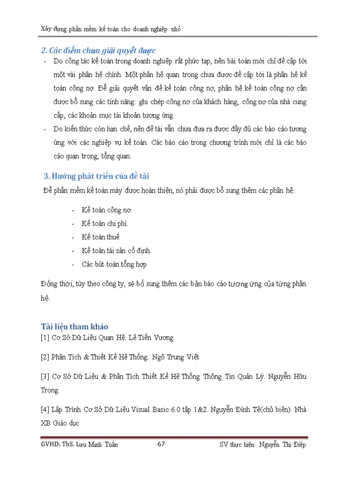 image for page Xây dựng phần mềm kế toán cho doanh nghiệp nhỏ