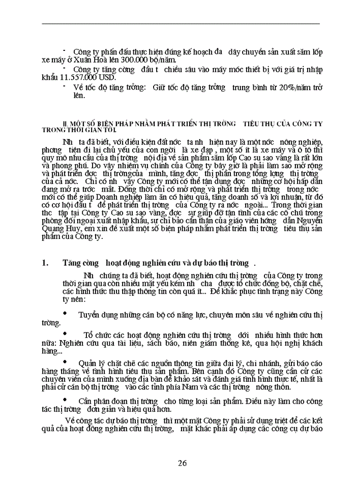 image for page Một số biện pháp nhằm phát triển thị trường tiêu thụ sản phẩm của Công ty Cao Su Sao Vàng