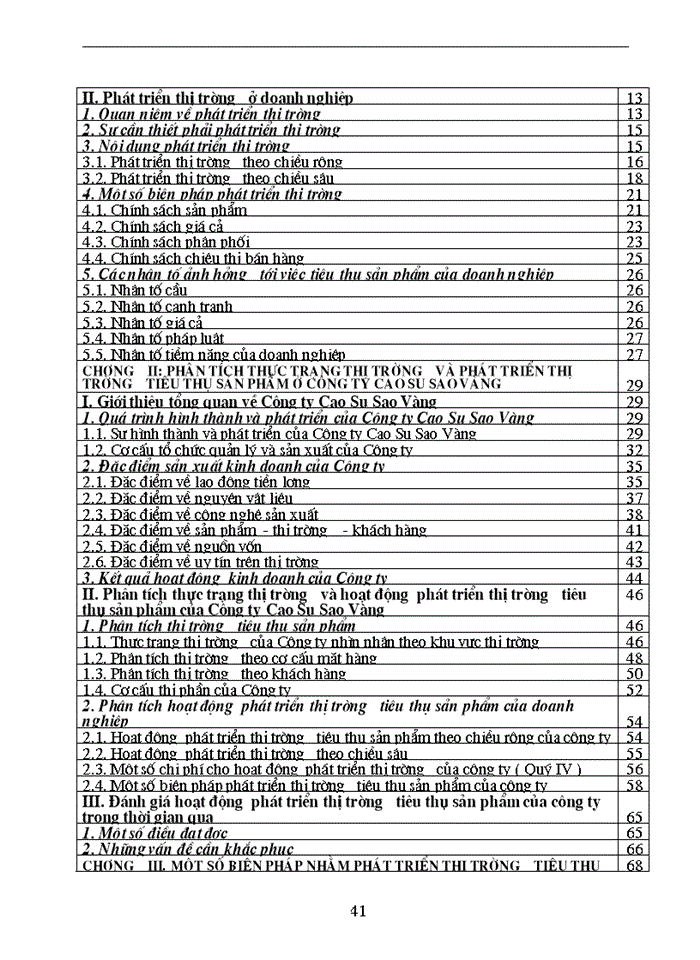 image for page Một số biện pháp nhằm phát triển thị trường tiêu thụ sản phẩm của Công ty Cao Su Sao Vàng