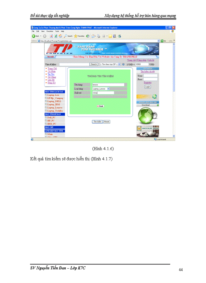 image for page Xây dựng hệ thống hỗ trợ bán hàng qua mạng