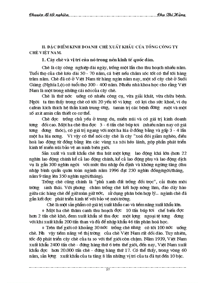 image for page Một số giải pháp thúc đẩy xuất khẩu chè của Tổng công ty chè Việt nam